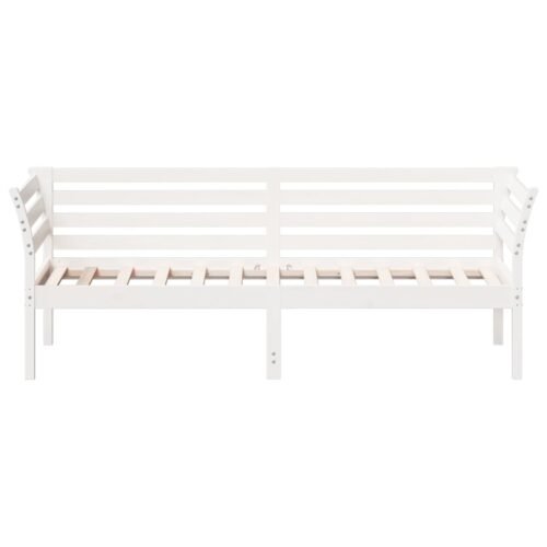 Day Bed White 90x190cm Solid Wood Pine - Image 4
