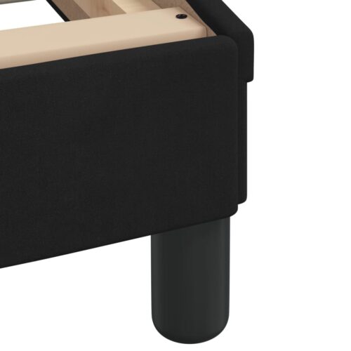 Bed Frame "Dover" Black 90x190cm Velvet - Image 7