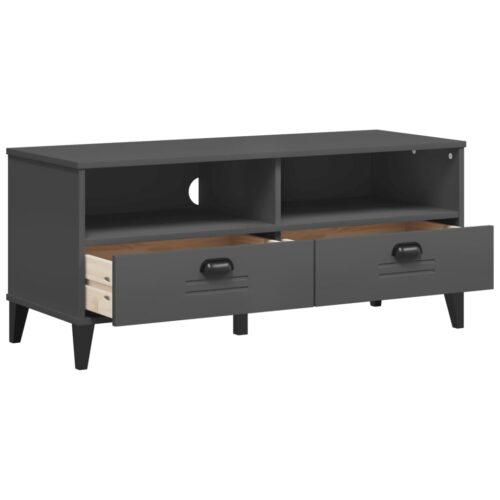 TV Cabinet VIKEN Anthracite Grey Engineered Wood - Image 5