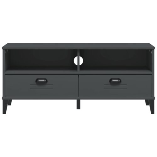 TV Cabinet VIKEN Anthracite Grey Engineered Wood - Image 6