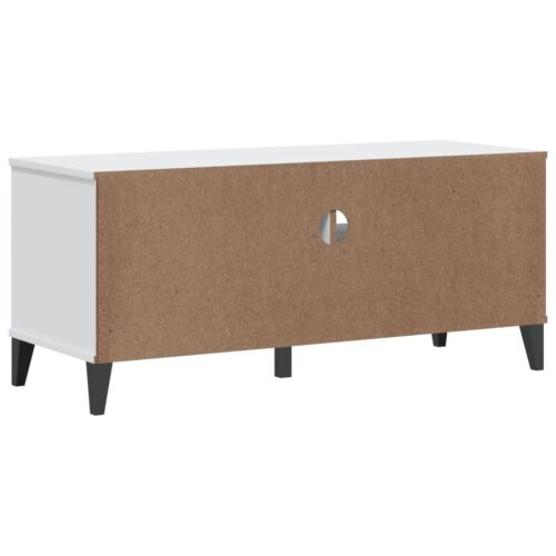 TV Cabinet VIKEN White Engineered Wood - Image 8