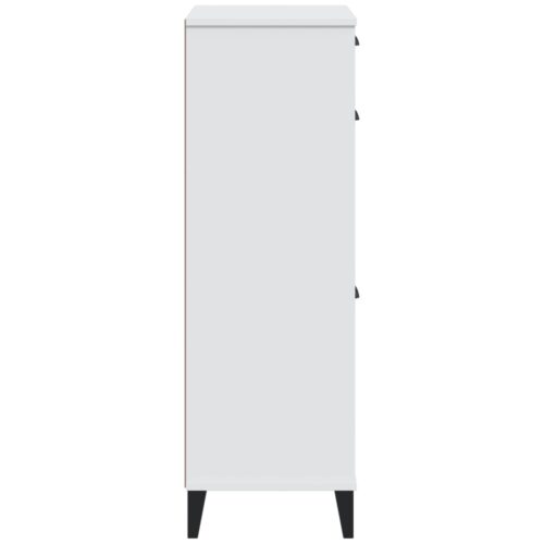 Shoe Cabinet VIKEN White Engineered Wood - Image 5