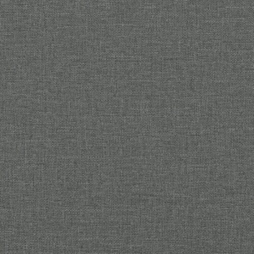 Bed Frame "Dover" Dark Grey 137x190cm Double Fabric - Image 8