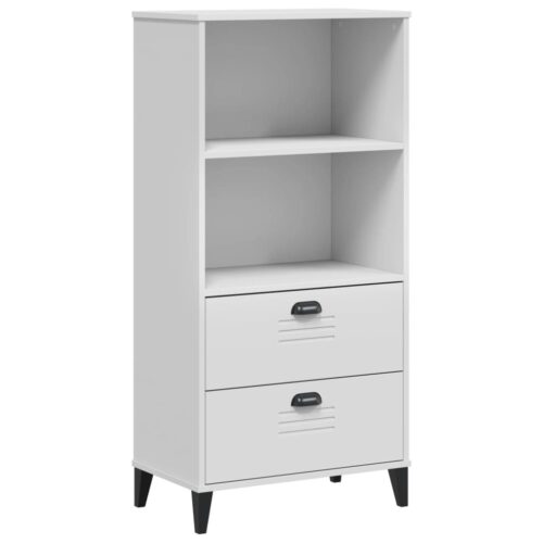 Bookcase VIKEN White 60x35x123cm Engineered Wood