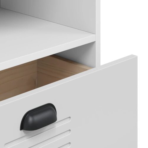 Bookcase VIKEN White 60x35x123cm Engineered Wood - Image 9