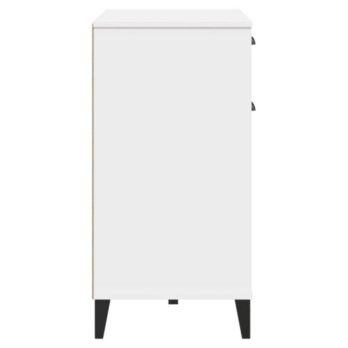 Sideboard VIKEN White 80x40x80cm Engineered Wood - Image 7