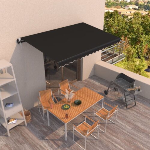 Automatic Retractable Awning 400x300cm Anthracite - Image 9