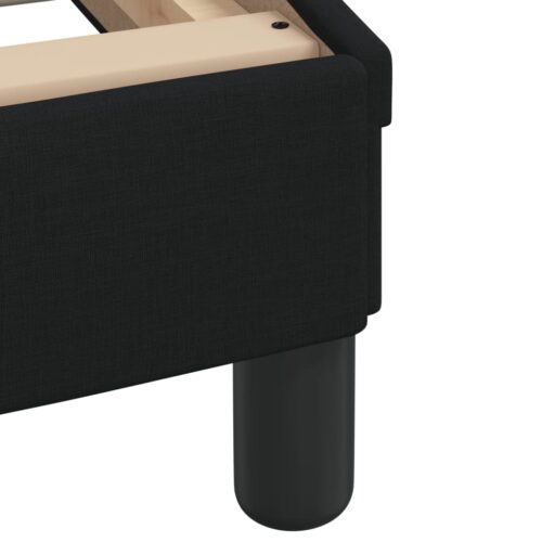 Bed Frame "Hvar" Black 107x203cm King Single Fabric - Image 9