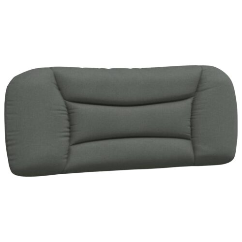 Bed Frame "Hvar" Dark Grey 107x203cm King Single Fabric - Image 8
