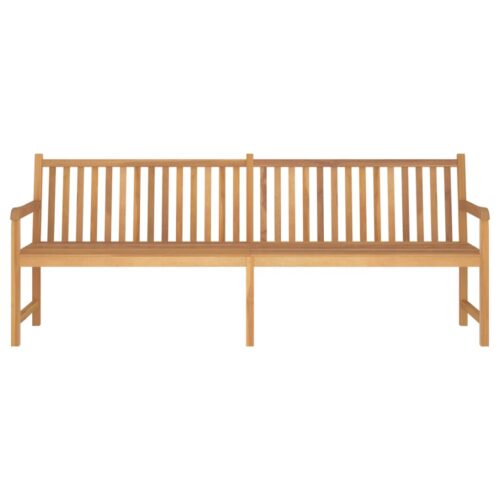 Garden Bench 228cm Solid Teak Wood - Image 2