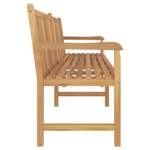 Garden Bench 228cm Solid Teak Wood - Image 3