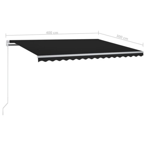 Freestanding Automatic Awning 400x300cm Anthracite - Image 12
