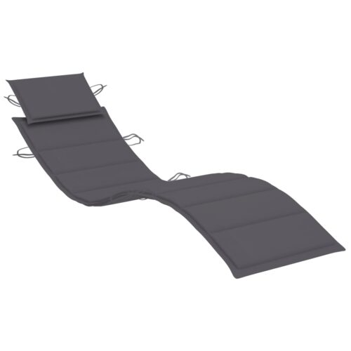 Sun Loungers 2pcs with Cushions Solid Wood Acacia - Image 6