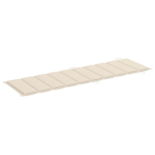Sun Loungers 2pcs with Table Cushions Solid Wood Acacia - Image 8
