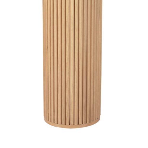 Artiss Console Table Oval 115CM Pine Blake - Image 6