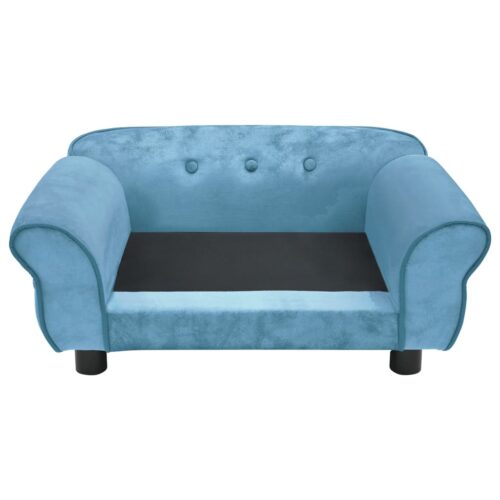 Dog Sofa Turquoise 72x45x30cm Plush - Image 5