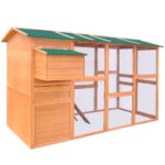 Chicken Coop Wood 295x163x170cm