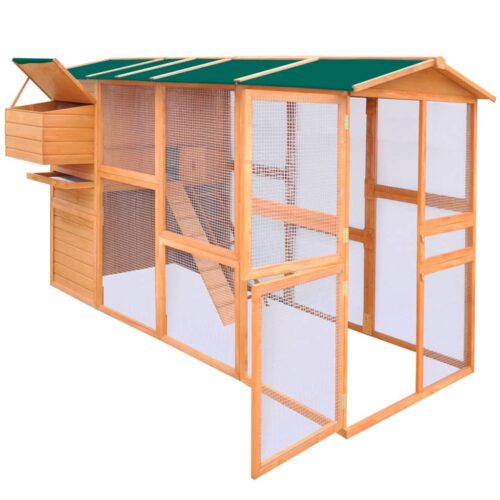 Chicken Coop Wood 295x163x170cm - Image 3