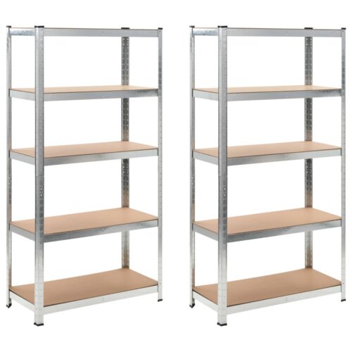 Storage Shelves 2pcs 90x40x180cmmDF