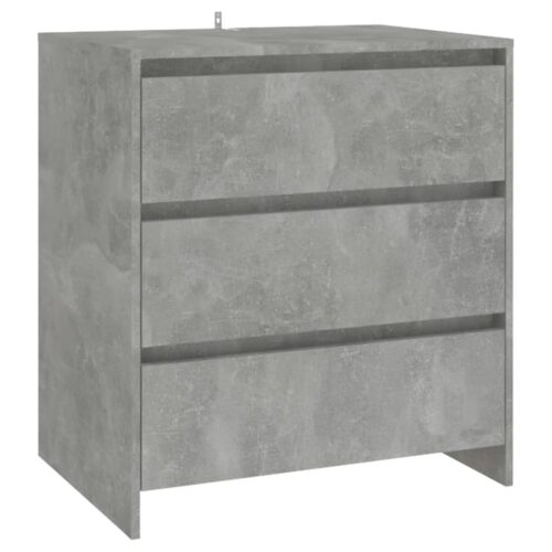 Sideboard Concrete Grey 70x41x75cm Engineered Wood
