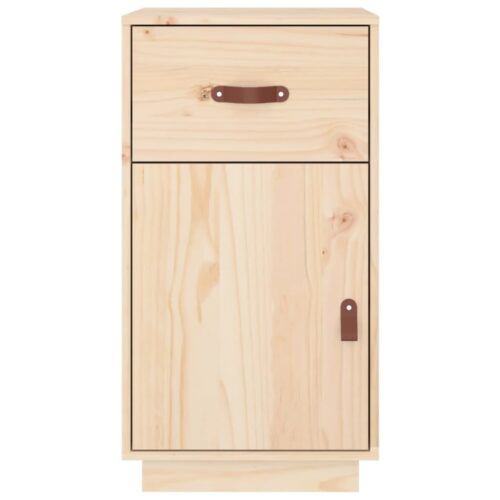 Desk Cabinet 40x50x75 cm Solid Wood Pine - Image 6