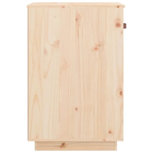 Desk Cabinet 40x50x75 cm Solid Wood Pine - Image 7