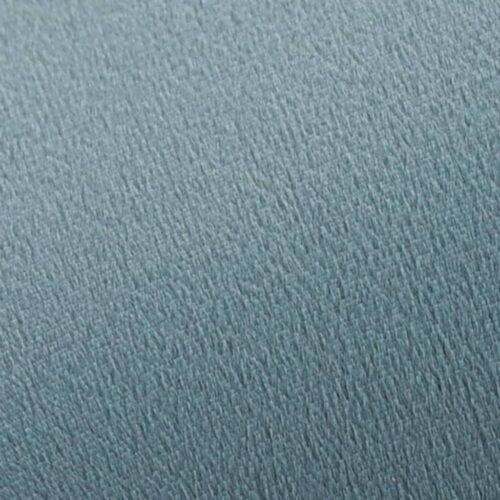 Stool Light Blue Gold Velvet - Image 2