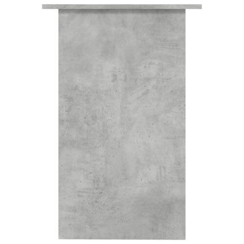 Desk Concrete Grey 90x50x74cm Engineered Wood - Image 5
