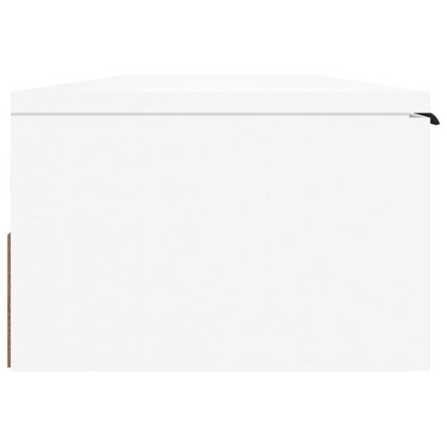 Wall Cabinet White 102x30x20cm Engineered Wood - Image 7