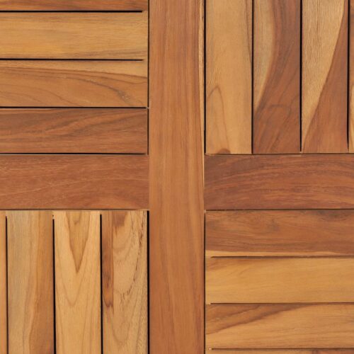 Round Table Top Solid Teak Wood Round 2.5cm 70cm DIY Desk Panel Board - Image 5