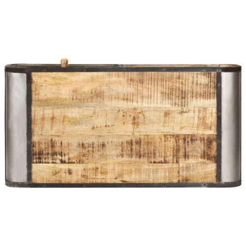 Coffee Table 100x50x35 cm Solid Mango Wood - Image 4