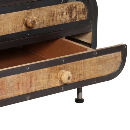 Coffee Table 100x50x35 cm Solid Mango Wood - Image 8