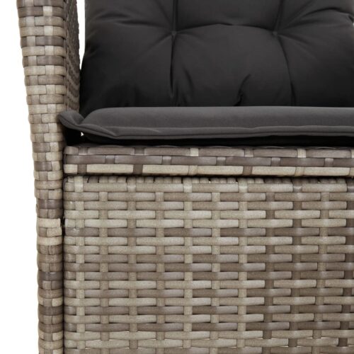 5-Piece Outdoor Dining Set Garden Patio Chairs Bistro Rattan Furniture Setting - Image 6