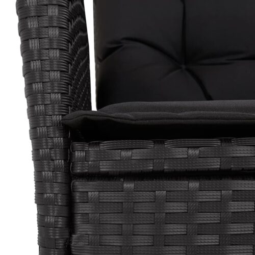 7-Piece Outdoor Dining Set Garden Patio Chairs Wicker Rattan Furniture Setting - Image 5