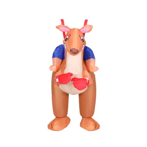 Inflatable Kangaroo Costume Adult Suit Blow Up Party Fancy Dress Halloween Cosplay - Image 3