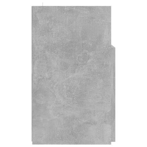 TV Cabinet with LED Lights Concrete Grey 120x30x50cm - Image 10