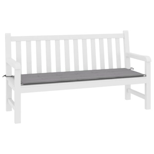 Garden Bench Cushion Grey 200x50x3cm Oxford Fabric - Image 2