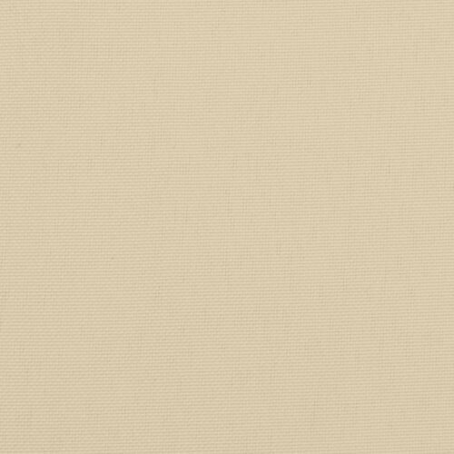 Garden Highback Chair Cushions 6pcs Beige 120x50x3cm Fabric - Image 8
