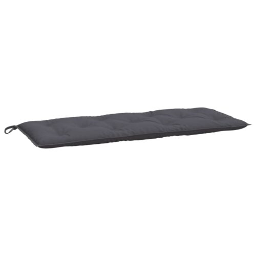 2pcs Garden Bench Cushions Patio Chair Seat Pads  Oxford Fabric Anthracite Grey 120x50x7cm - Image 4