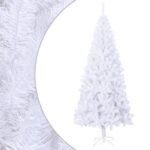 Artificial Christmas Xmas Tree L 240cm White
