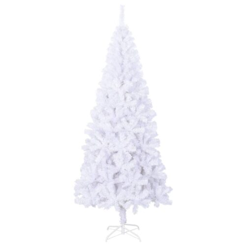 Artificial Christmas Xmas Tree L 240cm White - Image 2