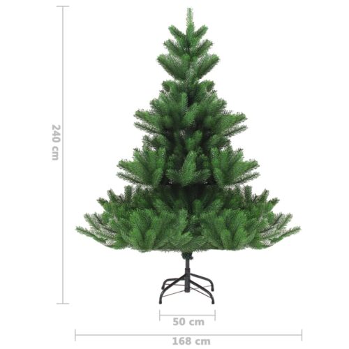 Nordmann Fir Artificial Christmas Xmas Tree Green 240cm - Image 8