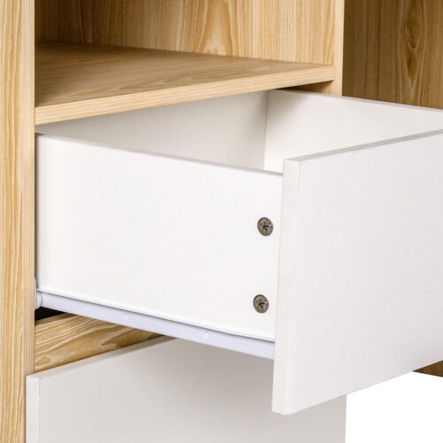 Artiss Computer Desk Office Study Desks Table Bookshelf Drawer - Image 4