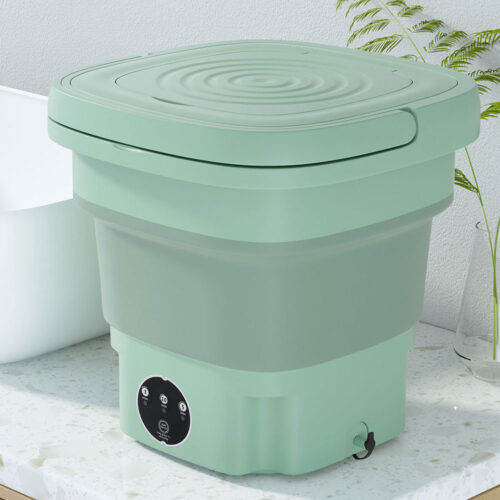 Devanti Portable Washing Machine 8L Green - Image 7