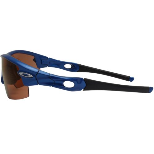 Oakley Custom Radar Pitch Metallic Blue Iridium Lens Mens Sports Sunglasses - Image 3