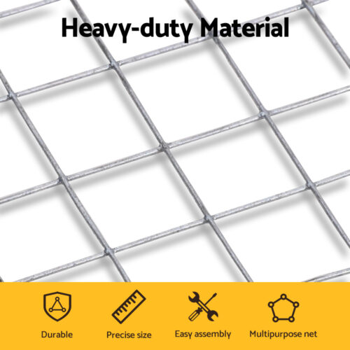 i.Pet Poultry Chicken Fence Pet Netting Wire Mesh Roll Duck Goose Coop 15Mx120CM - Image 3