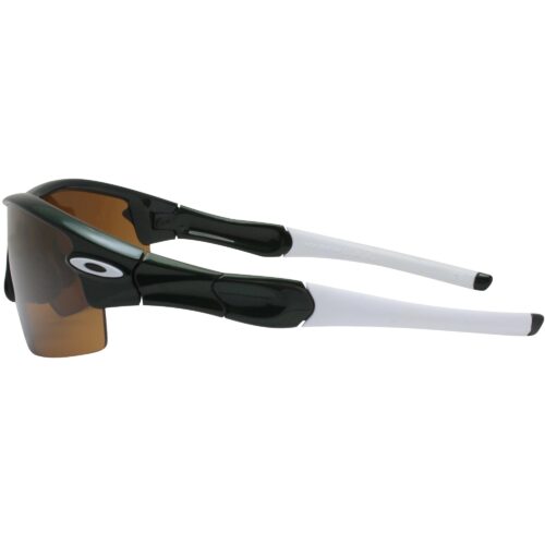 Oakley Custom Radar Pitch Team Dark Green Gold Iridium Mens Sports Sunglasses - Image 3
