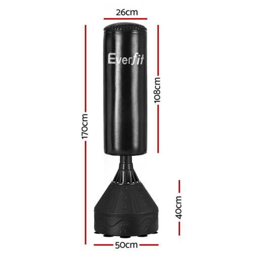 Everfit Boxing Punching Bag Stand 170CM Home Gym Training Equipment - Image 2