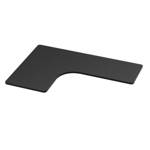 Artiss Standing Desk Top L-shape Black 160CM - Image 7