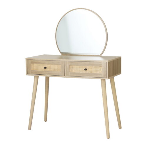 Artiss Dressing Table Set Rattan Frances - Image 3